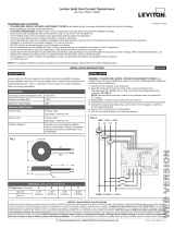 Leviton CDA01-312 Instruction Sheet