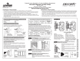 Leviton TTM10-1GS Instruction Sheet