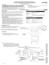 Leviton ECS00-DDW Manual de usuario
