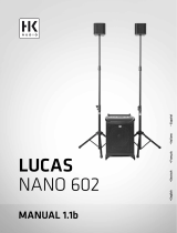 HK Audio LUCAS NANO 605 FX/602 Twin Stereo System Manual de usuario