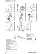 American Standard 7022121.295 Guía de instalación