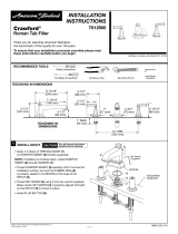 American Standard T612900.243 Guía de instalación