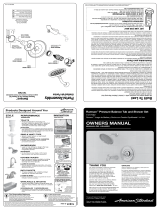 American Standard Rumson2TSCH Guía de instalación