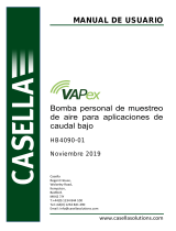 Casella VAPex Air Sampling Pump Manual de usuario