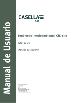 Casella 63x Series Sound Level Meter Manual de usuario