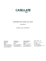CASELLA CEL 62x Series Sound Level Meter Manual de usuario