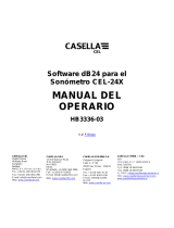Casella CEL-24X Manual de usuario