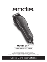 Andis US-1 Guía del usuario