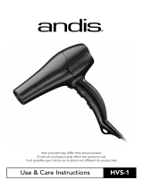 Andis HVS-1 Guía del usuario