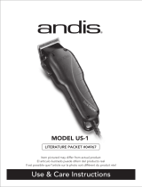 Andis US-1 Guía del usuario