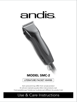 Andis SMC-2 Guía del usuario