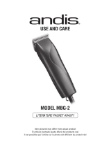 Andis Company MBG-2 Manual de usuario