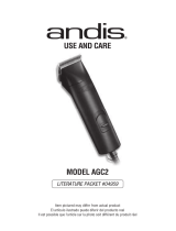 Andis UltraEdge AGC2 Manual de usuario