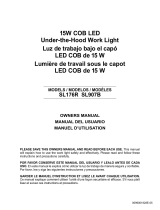 Schumacher Electric SL176 Series – 15W COB LED Under-the-Hood Work Light El manual del propietario