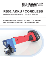 BEHAbelt RS02 AKKU/CORDLESS Manual de usuario