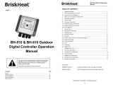 BriskHeat BH-510 DIGITAL WET-AREA CONTROLLER Manual de usuario