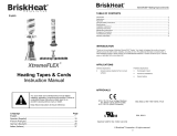 BriskHeat BIHE Extra-Heavy Insulated Heating Tapes Manual de usuario