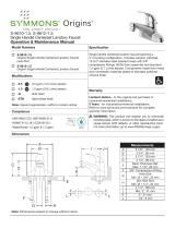 Symmons S-9612-MP-0.5 Guía de instalación