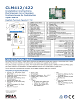 Pima CLM412/422 Cellular Transmitter Guía de instalación
