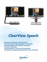 Optelec ClearView Speech El manual del propietario