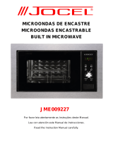 Jocel JME009227 Built In Microwave Oven Manual de usuario