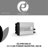 Energenie EG-PWC500-01 12V 500W Car Power Inverter Manual de usuario