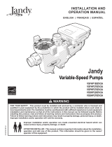 Jandy H0705700 Variable Speed Pumps Manual de usuario