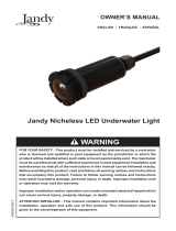 Jandy H0622800_REVE Nicheless LED Underwater Light El manual del propietario