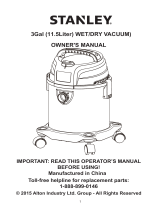 Stanley SL18136 Wet-Dry Vacuum El manual del propietario