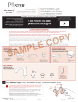 Pfister Woodbury RT6-5WDY Specification and Owner Manual