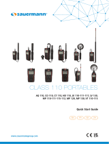 sauermann AQ 110 Class 110 Portables Air Quality Meter Guía del usuario