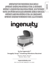 ingenuity 12053-ES Snuggity Snug Soothing Vibrations Bassinet Manual de usuario