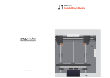 Snapmaker J1 IDEX 3D Printer Guía del usuario