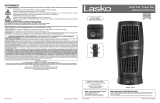 Lasko 4911 Twist Top Desktop Tower Fan Manual de usuario