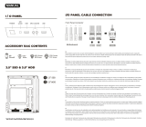 MARS GAMING MCS1W Black Compact Micro-ATX Gaming PC Case ARGB Lighting Manual de usuario