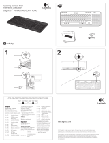 Logitech K360 Wireless Keyboard Manual de usuario