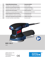 G de 58229 Eccentric Sander Manual de usuario