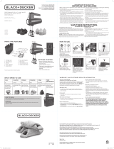 Black and Decker Appliances MX610 Series Guía del usuario