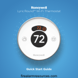 Honeywell RCH9310 Lyric Round WiFi Thermostat Guía del usuario