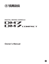 Yamaha DM7 El manual del propietario