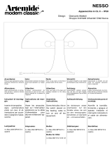 Artemide Nesso Table Lamp Manual de usuario