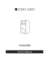 COMO AUDIO Blu Streaming Stereo System El manual del propietario