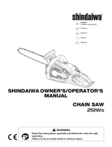 Shindaiwa 251WS Manual de usuario