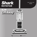 Shark NV341 Series Rotator Slim-Light Lift-Away Vacuum Manual de usuario