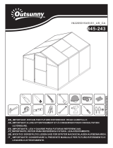 Outsunny 845-243V02 Guía del usuario