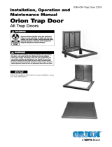 Orion Trap Doors Type J Guía de instalación
