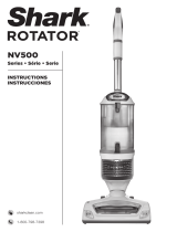 Shark NV500 Series Rotator Professional Lift Away XL Vacuum Manual de usuario