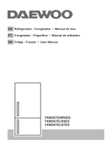 Daewoo FKM367ELR0ES Combi Fridge Freezer Manual de usuario