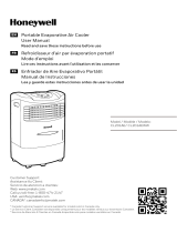 Honeywell CL201AE Portable Evaporative Air Cooler Manual de usuario