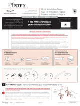 Pfister Tenet LG89-8TNTD Specification and Owner Manual